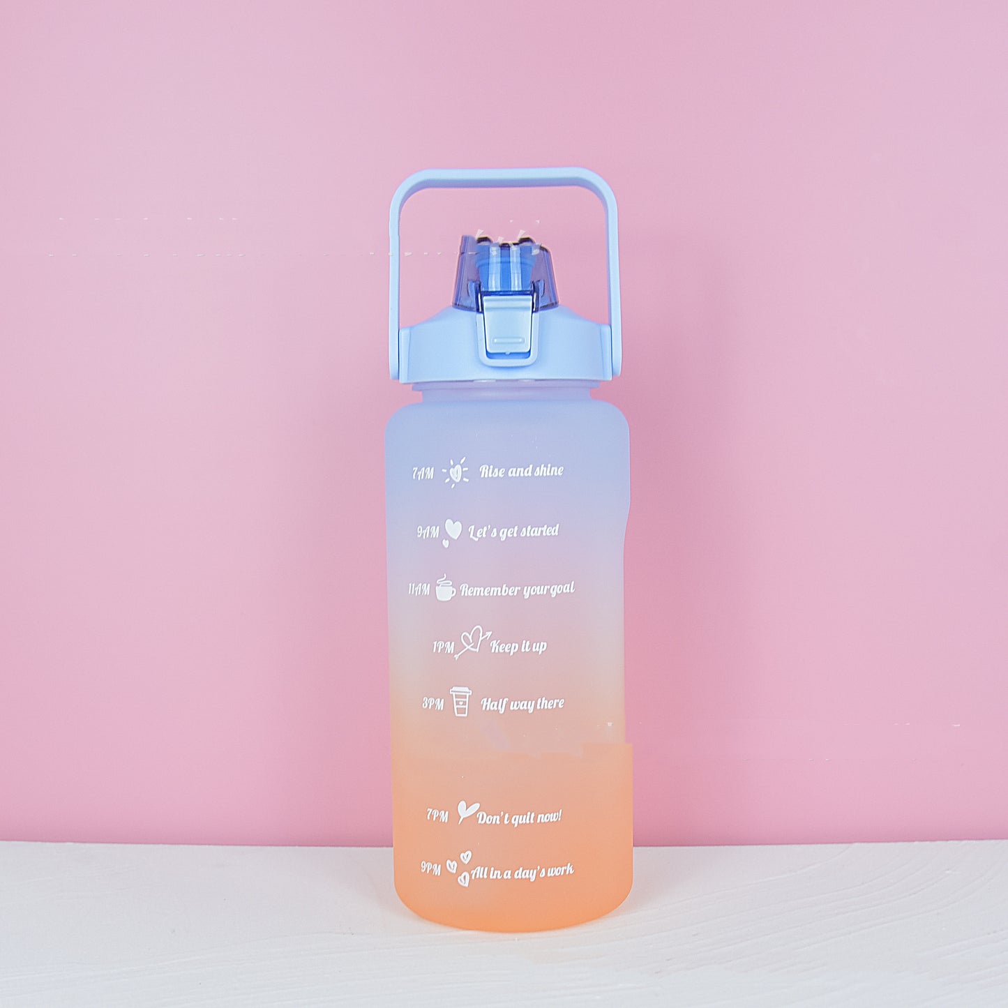 Rainbow Bottle™ I Die 2L motivierende Trinkflasche